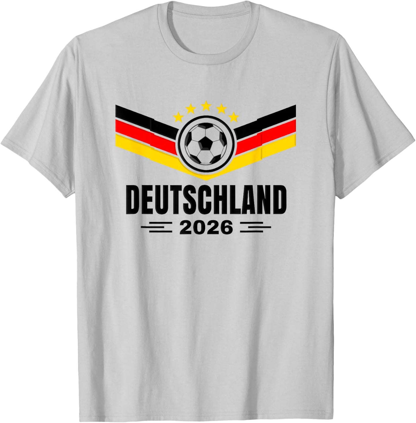 Sports Shirt für Jungen Männer Deutschland 2026 Deutschland T-Shirt - T-Shirt | Ash