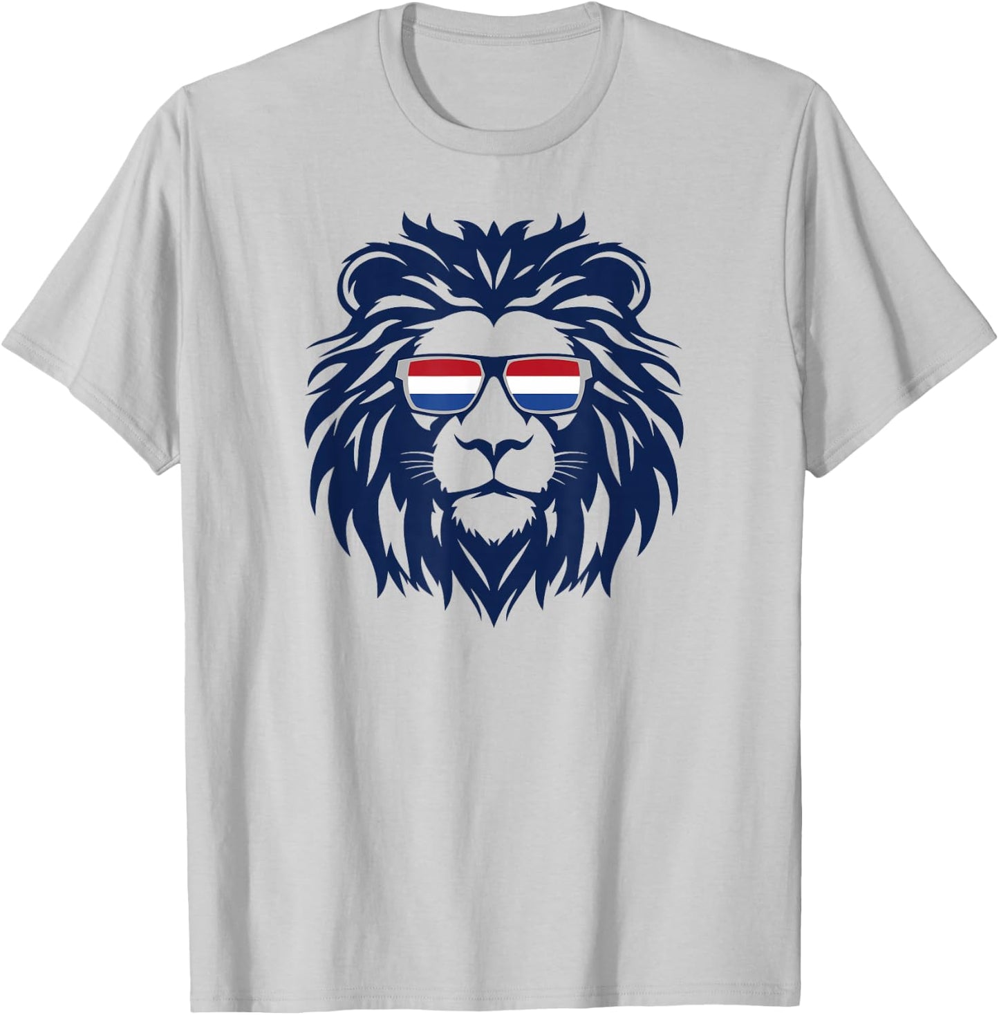 Nederland Lion, Netherlands Flag. Holland Dutch, Orange T-Shirt - T-Shirt | Ash