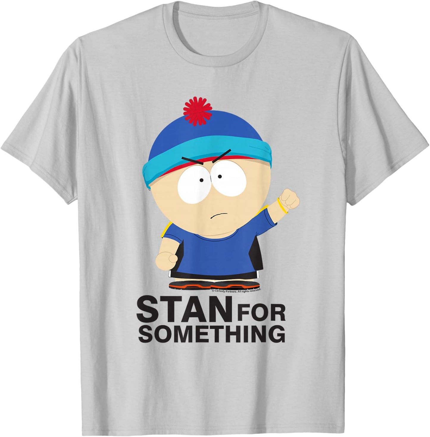 South Park Stan for Something T-Shirt - T-Shirt | Ash