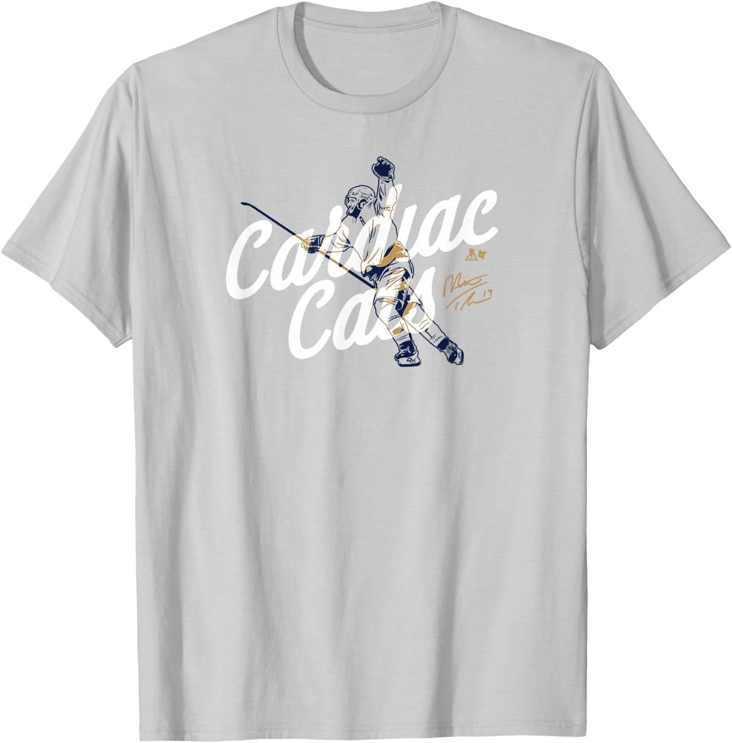 Matthew Tkachuk - Cardiac Cats - Florida Hockey T-Shirt - T-Shirt | Ash