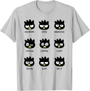 Badtz - Maru Different Moods T-Shirt - T-Shirt | Ash