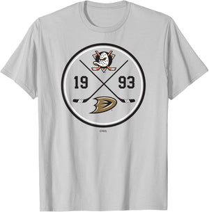 Anaheim Ducks Prize Orange Officially Licensed T-Shirt - T-Shirt | Ash