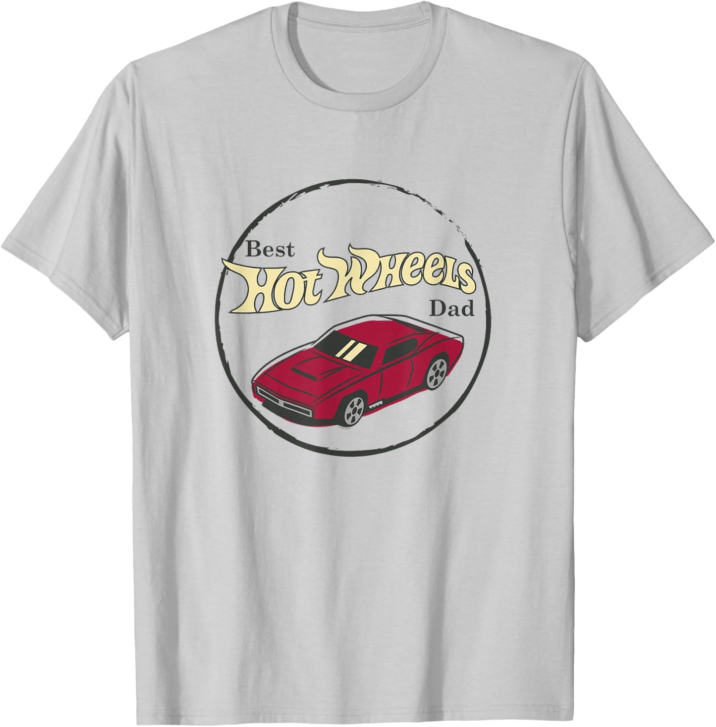 Hot Wheels - Father's Day Best Hot Wheels Dad T-Shirt - T-Shirt | Ash