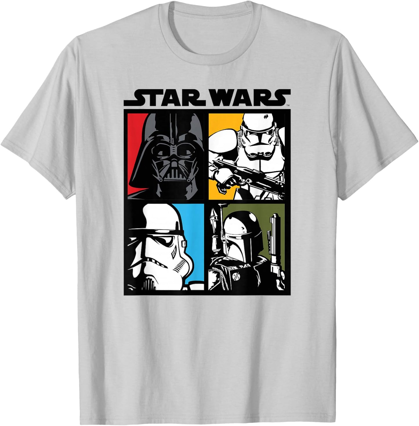 Star Wars Empire Group T-Shirt - T-Shirt | Ash