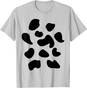 Cow Costume Cow Stain Cow Pattern Fancy Dress Carnival , White T-Shirt - T-Shirt | Ash