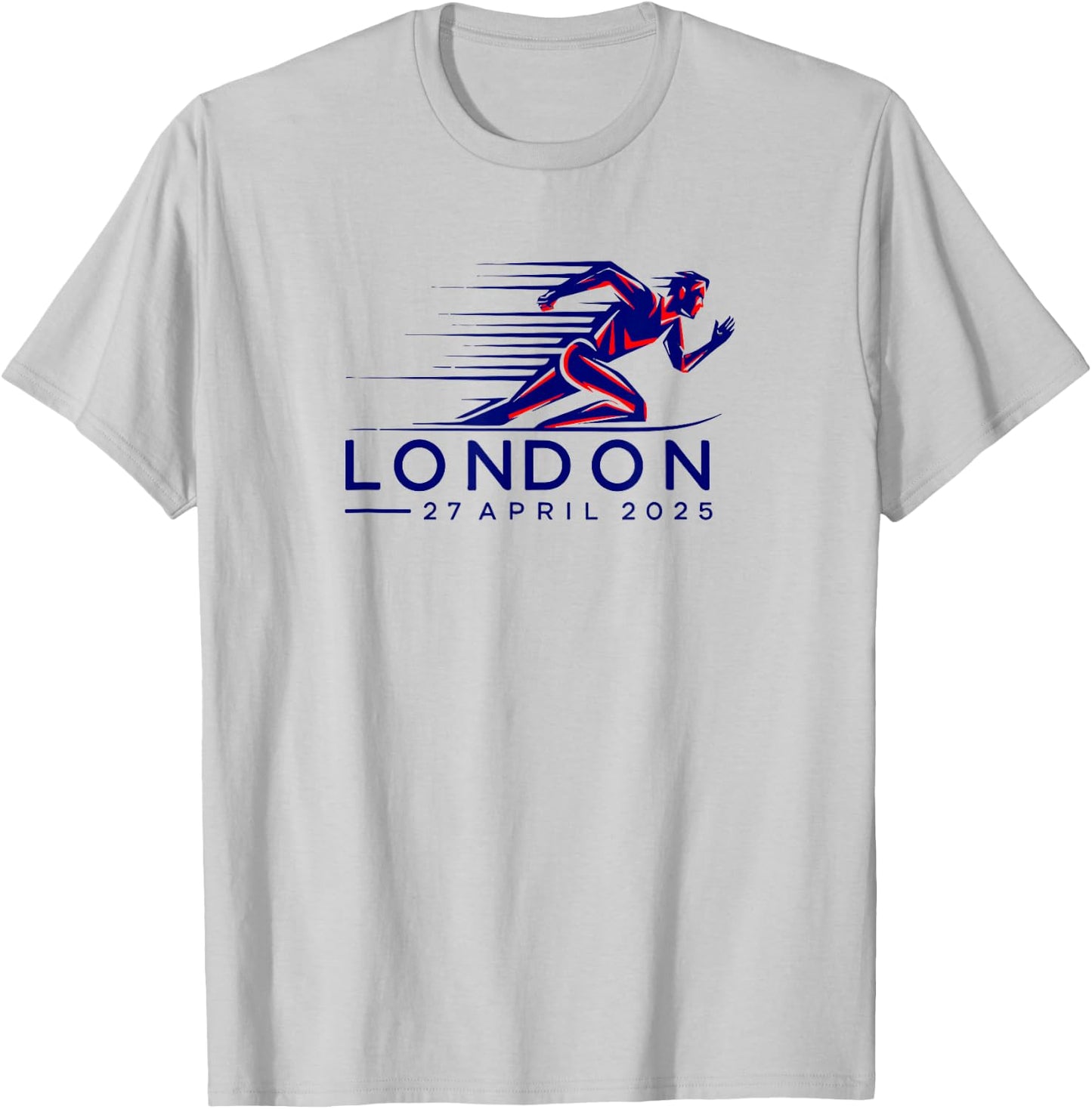Marathon LONDON 2025 For Marathon Lovers T-Shirt - T-Shirt | Ash