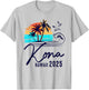 Kona Hawaii 2025 Summer Vacation Matching Family Group T-Shirt - T-Shirt | Ash
