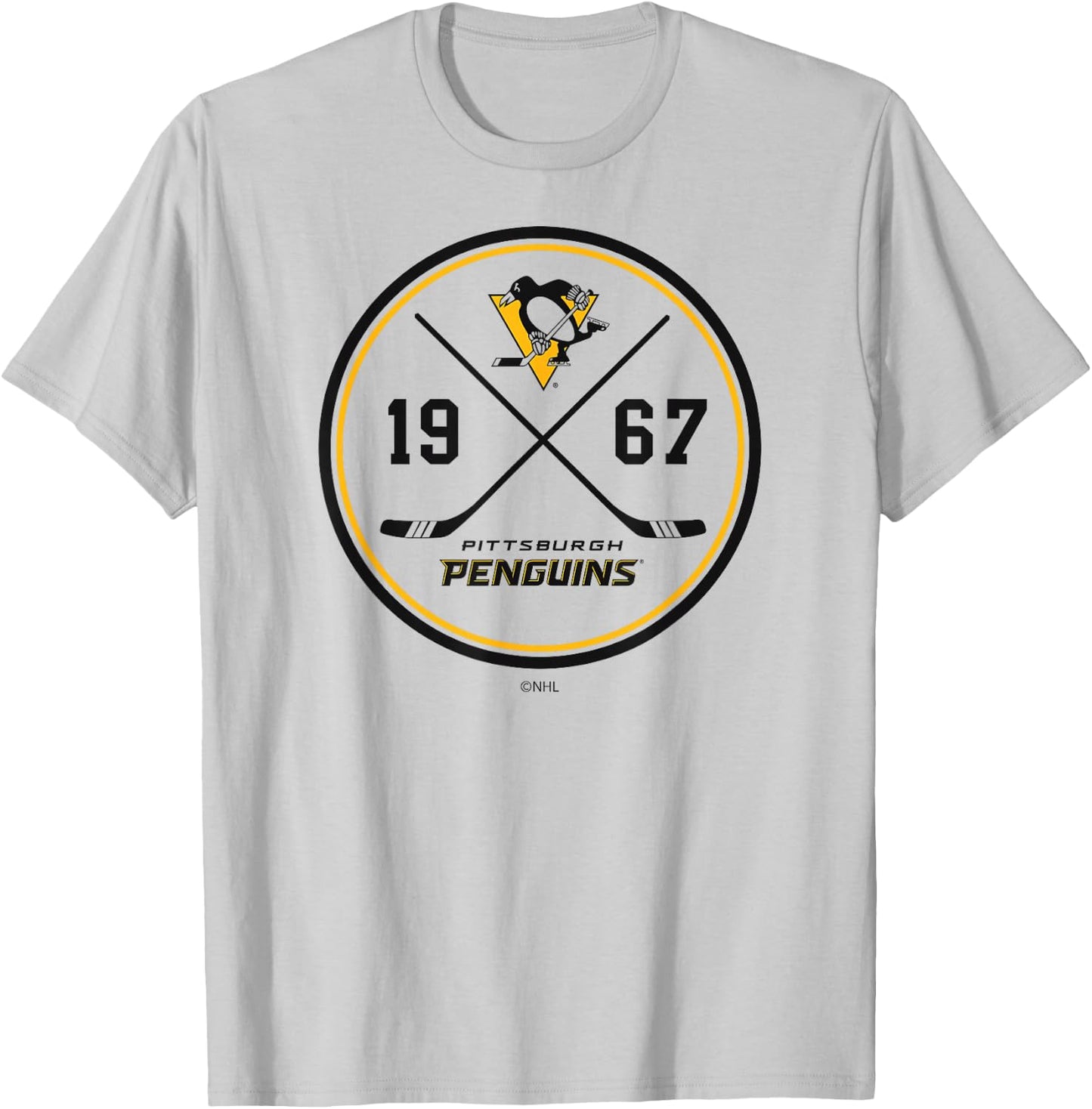Pittsburgh Penguins Prize White Officially Licensed T-Shirt - T-Shirt | Ash
