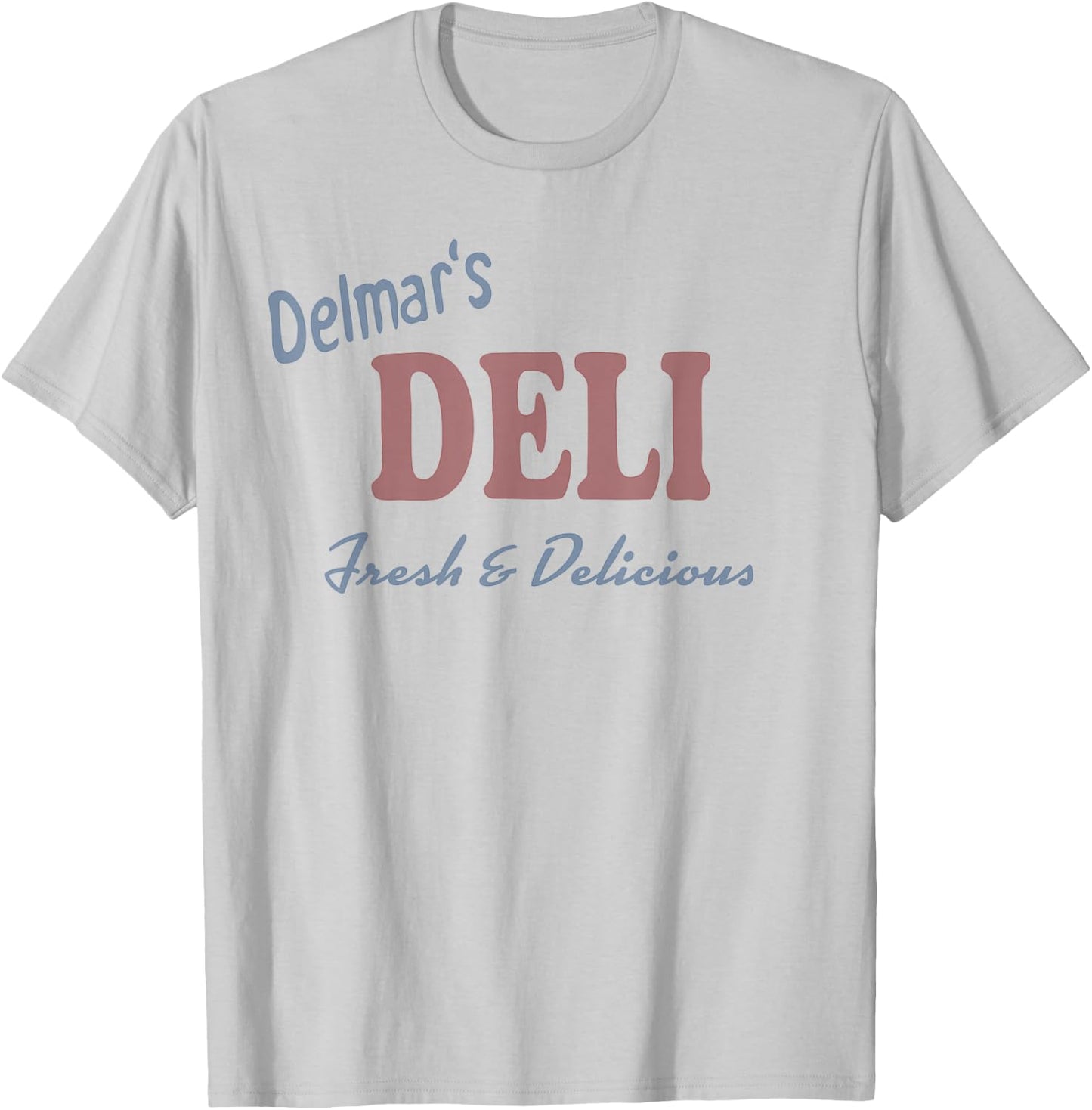 Marvel Studios Spider-Man: BND Movie 2026 Delmar's Deli Logo T-Shirt - T-Shirt | Ash