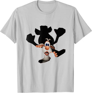 Wall Hole Booba T-Shirt - T-Shirt | Ash