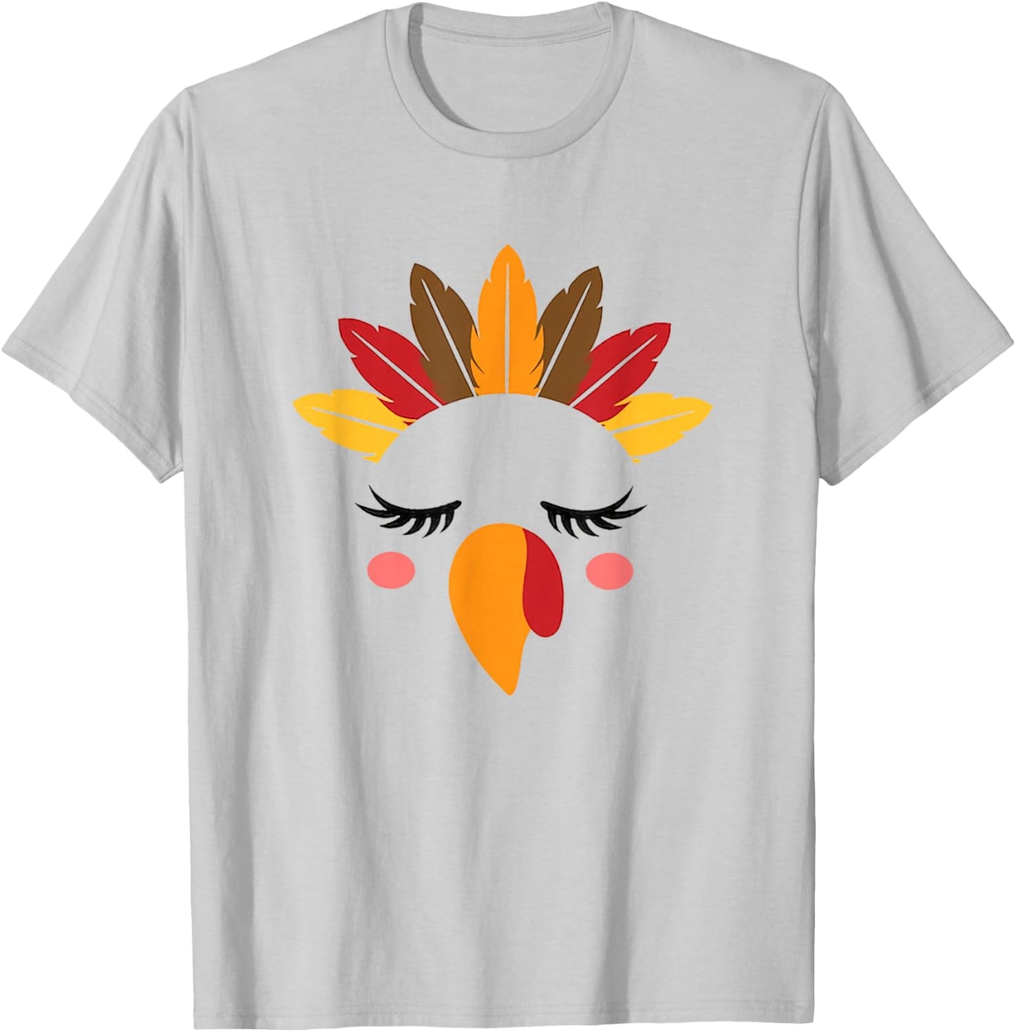 I'm Just Here To Stuff The Turkey Thanksgiving Couple T-Shirt - T-Shirt | Ash