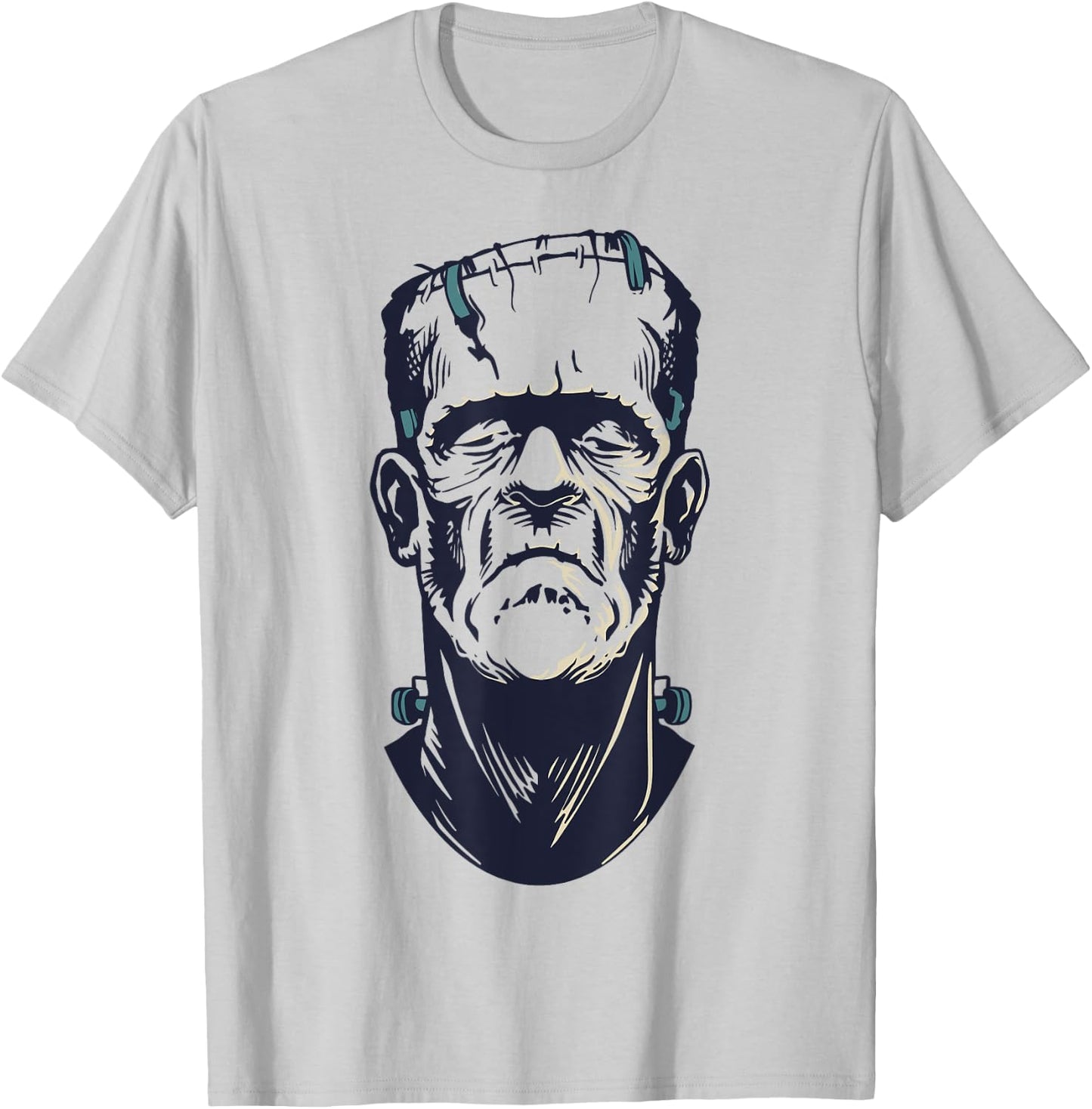 Frankenstein Monster Halloween Costume T-Shirt - T-Shirt | Ash