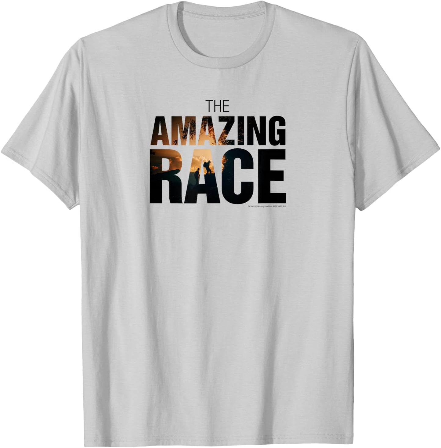 The Amazing Race Color Logo T-Shirt - T-Shirt | Ash