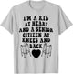 I'm A Kid At Heart And A Senior Citizen At Knees And Back T-Shirt - T-Shirt | Ash