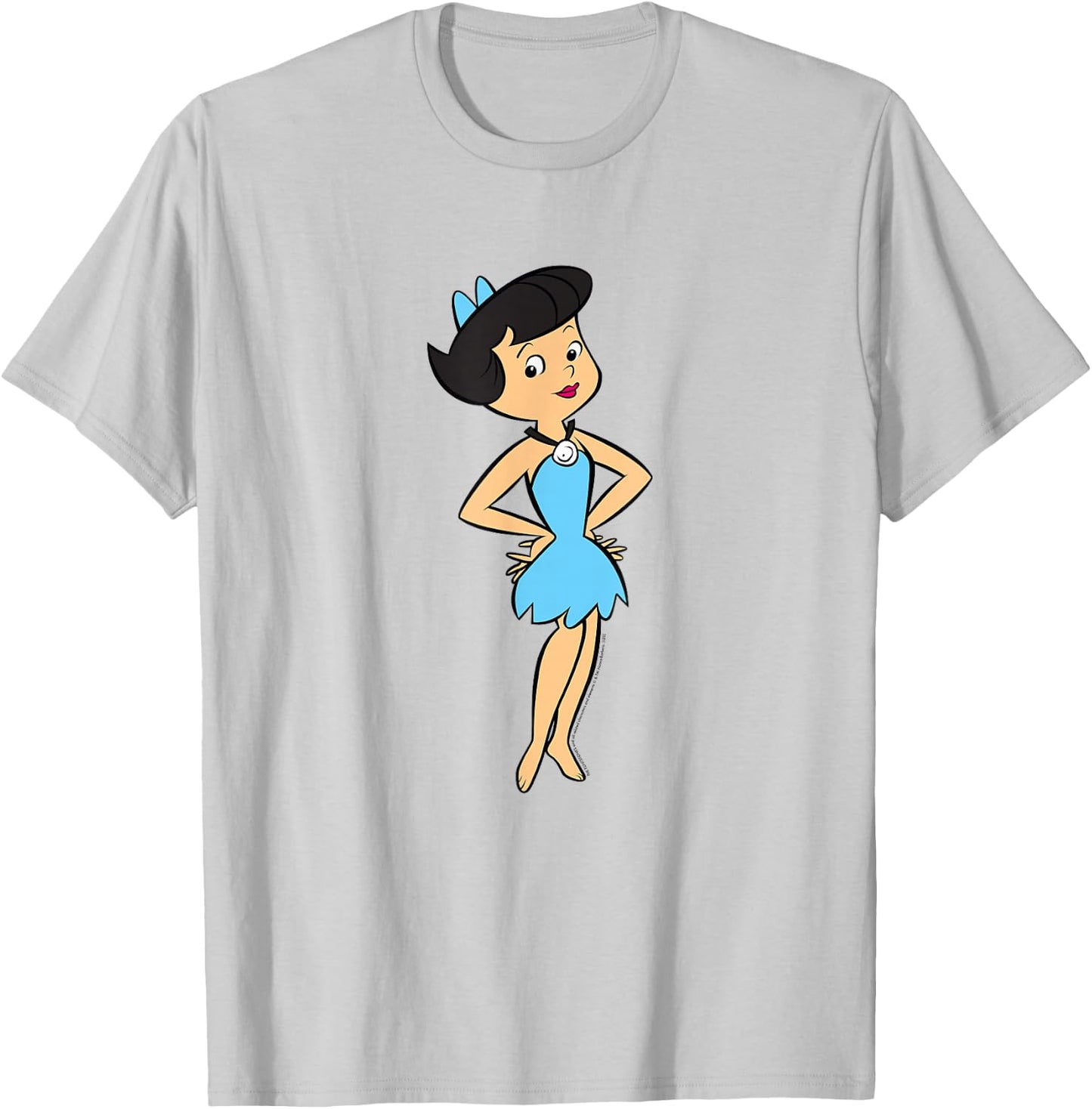 The Flintstones Betty Rubble Big Solo Shot T-Shirt - T-Shirt | Ash