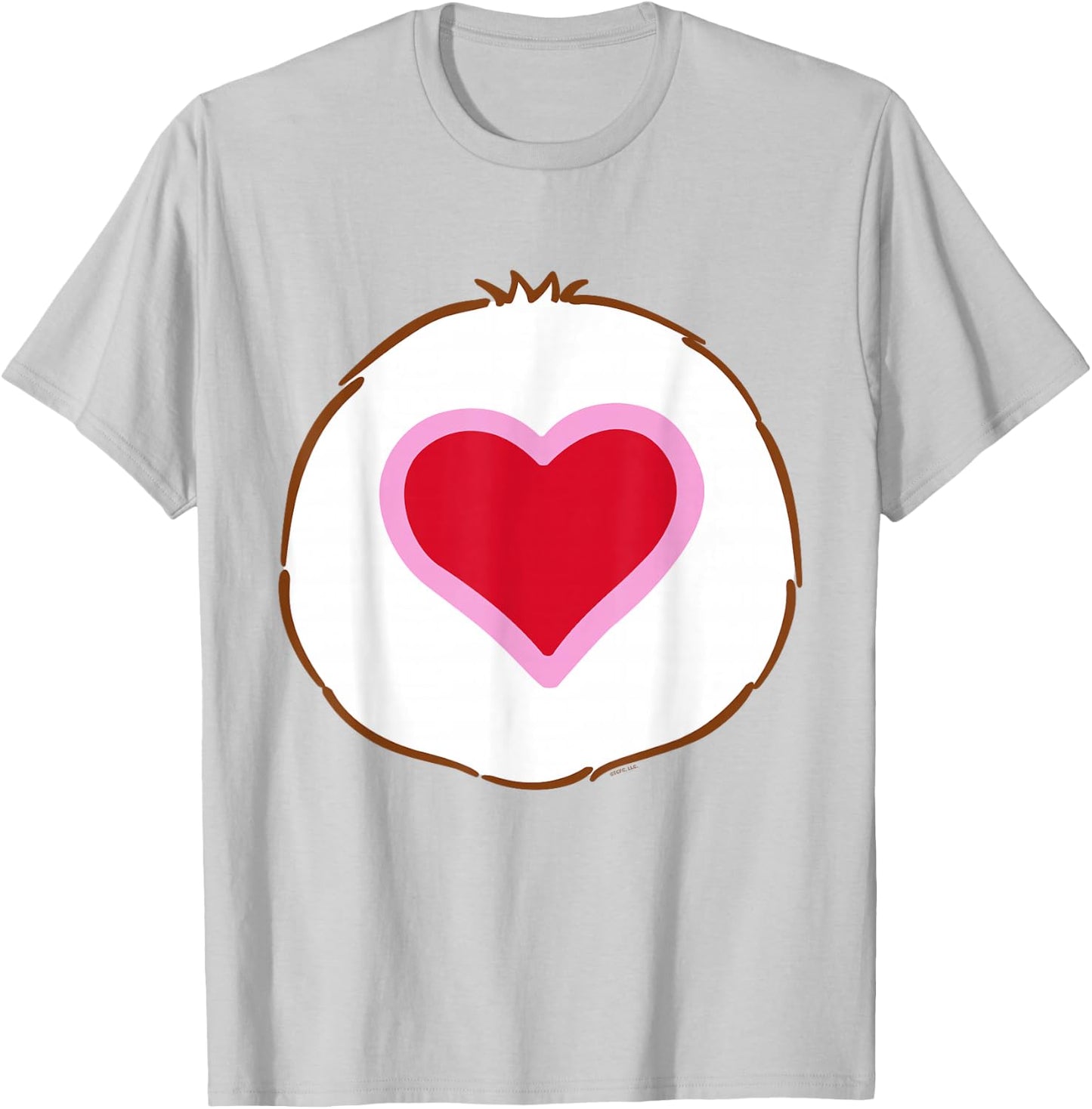 Care Bears Tenderheart Belly , orange T-Shirt - T-Shirt | Ash