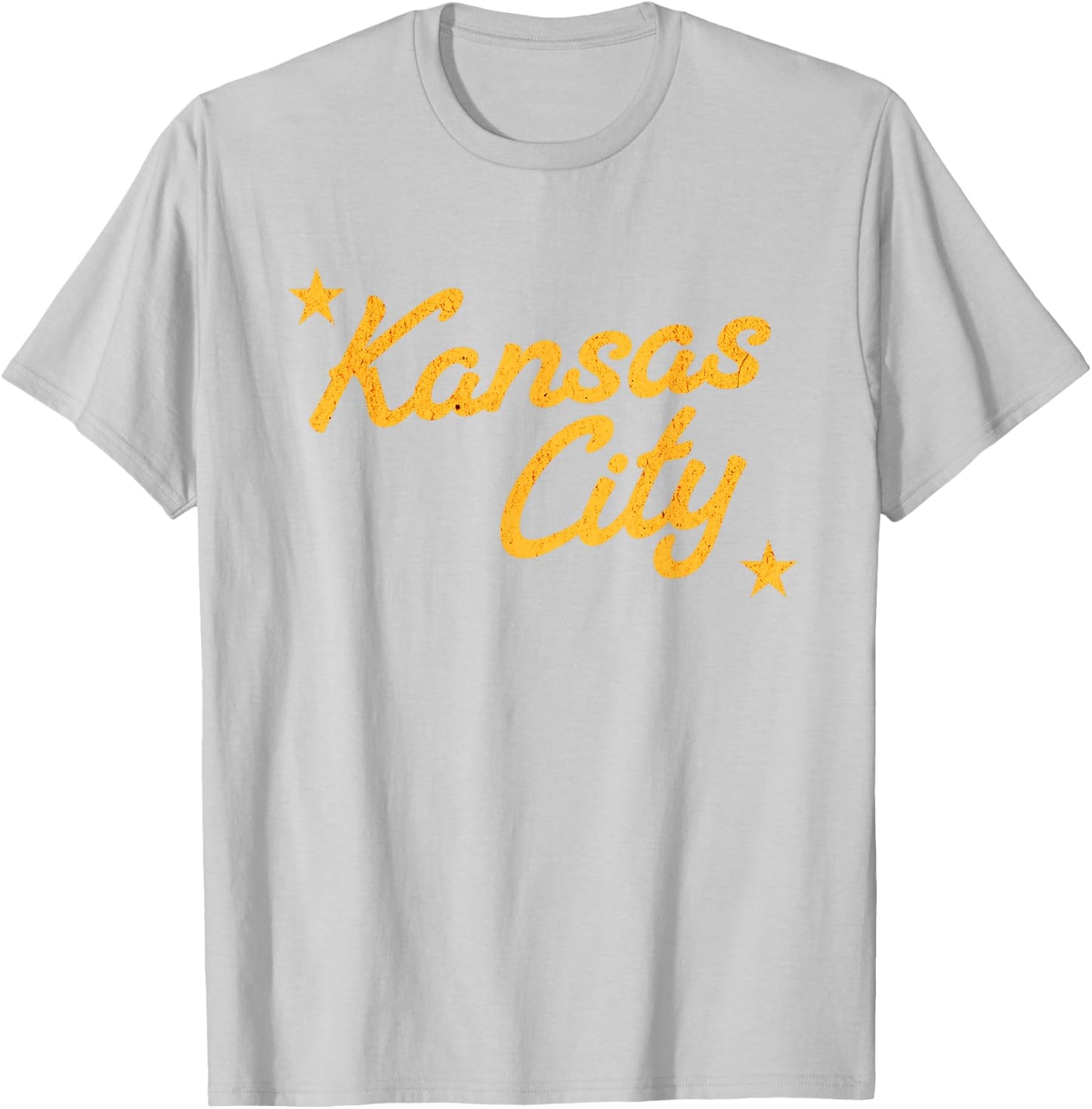 Vintage Kansas City Retro Apparel KC T-Shirt - T-Shirt | Ash