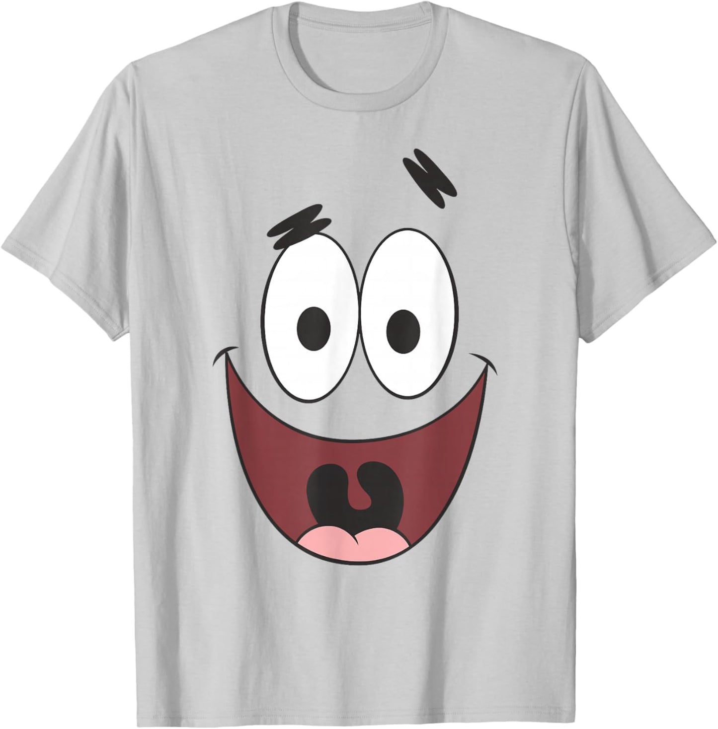 SpongeBob SquarePants Halloween Big Patrick Face Costume , pink T-Shirt - T-Shirt | Ash