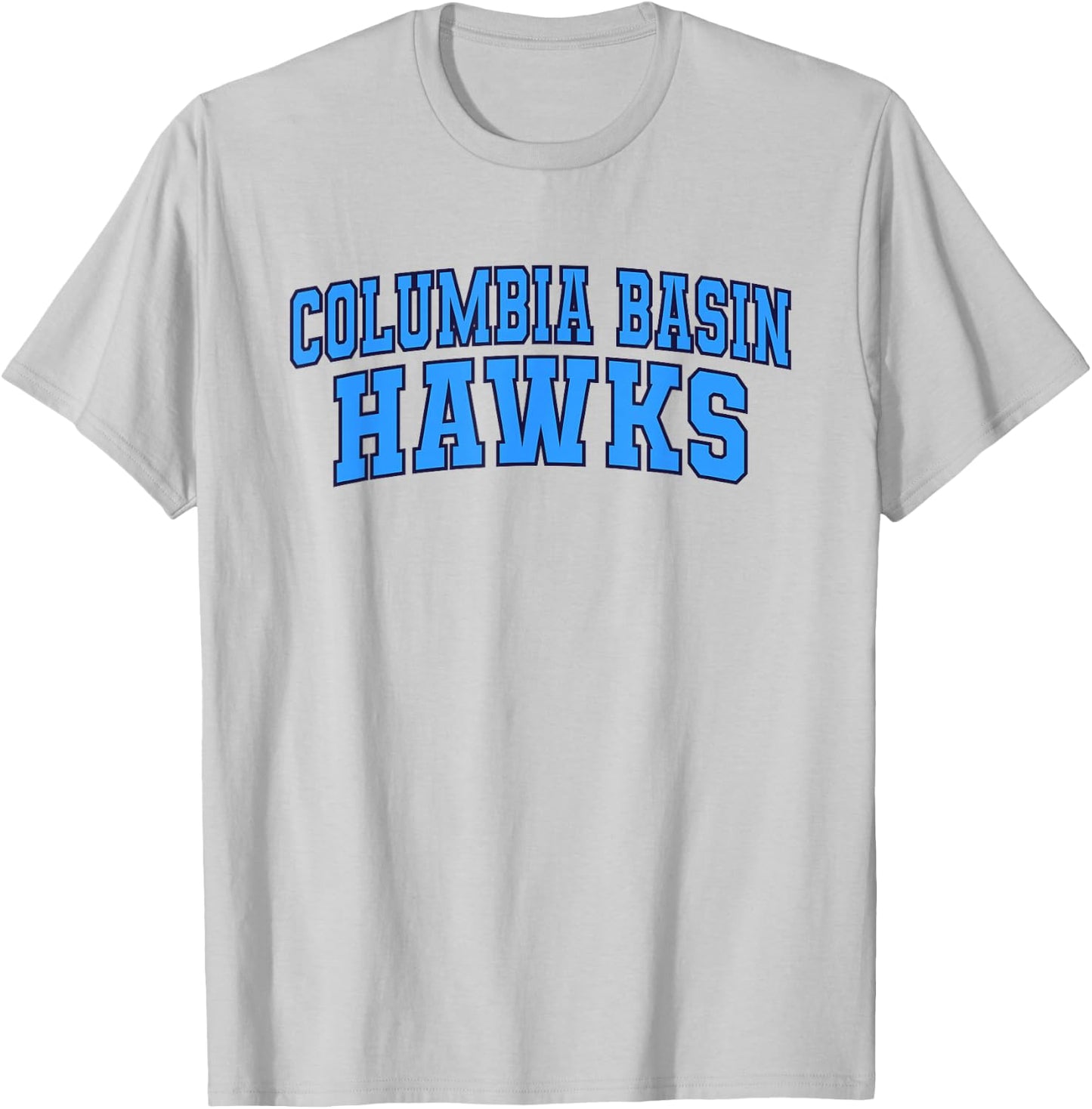 Columbia Basin College Apparel Sports Fan T-Shirt - T-Shirt | Ash