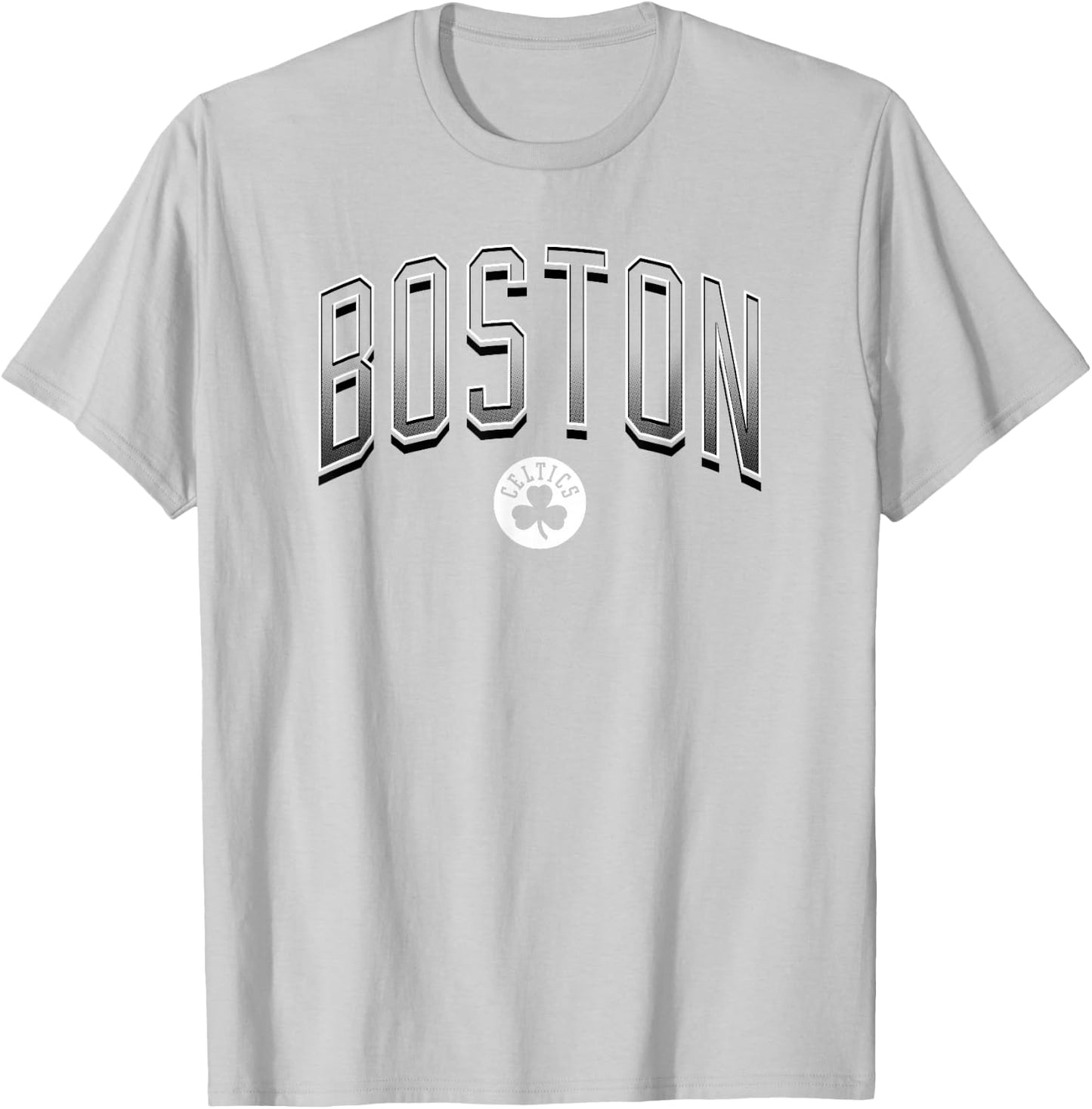 NBA - Boston Celtics City Wordmark Logo T-Shirt - T-Shirt | Ash