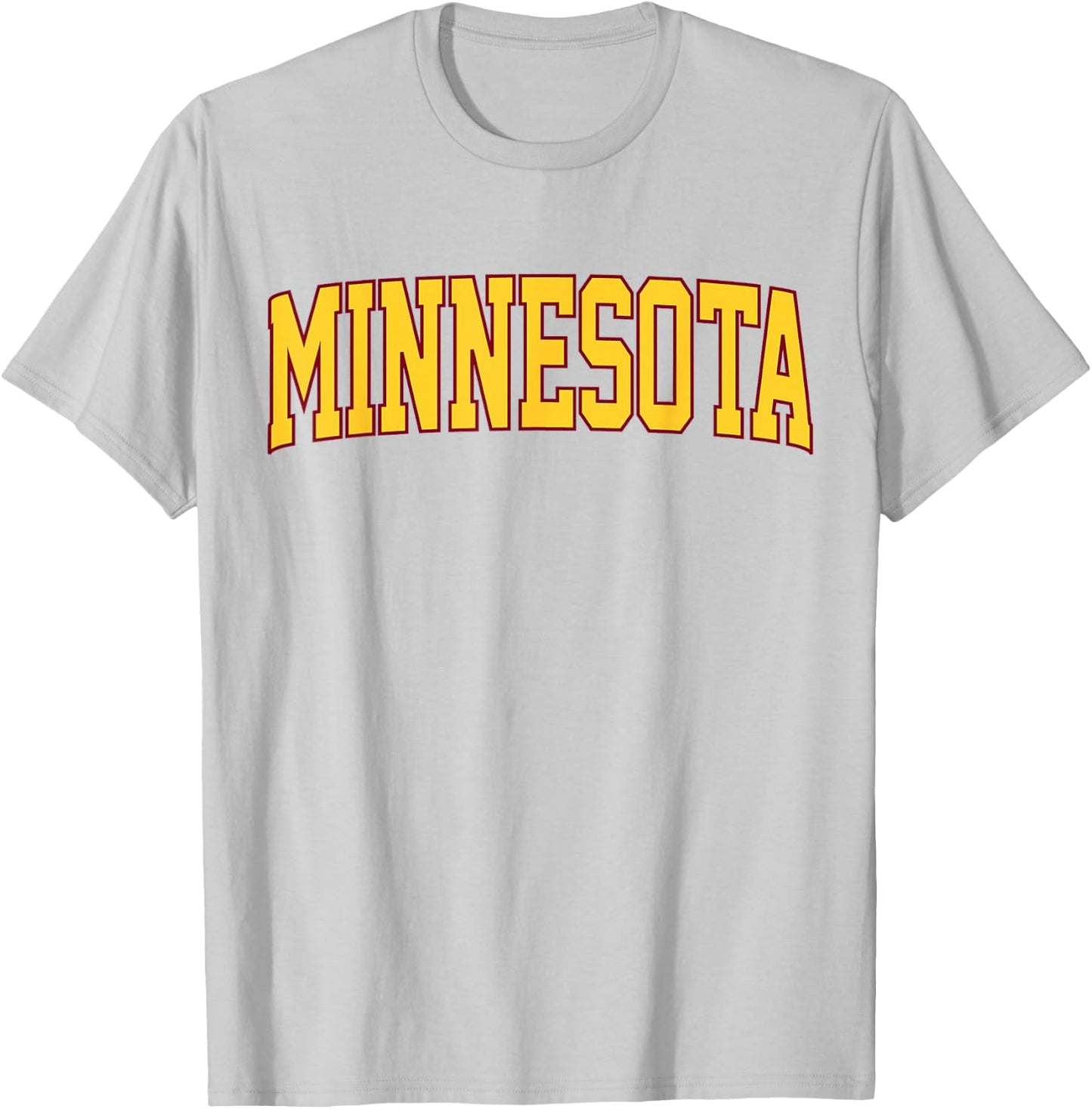 Retro Minnesota Vintage Minnesota Maroon Gold Throwback T-Shirt - T-Shirt | Ash
