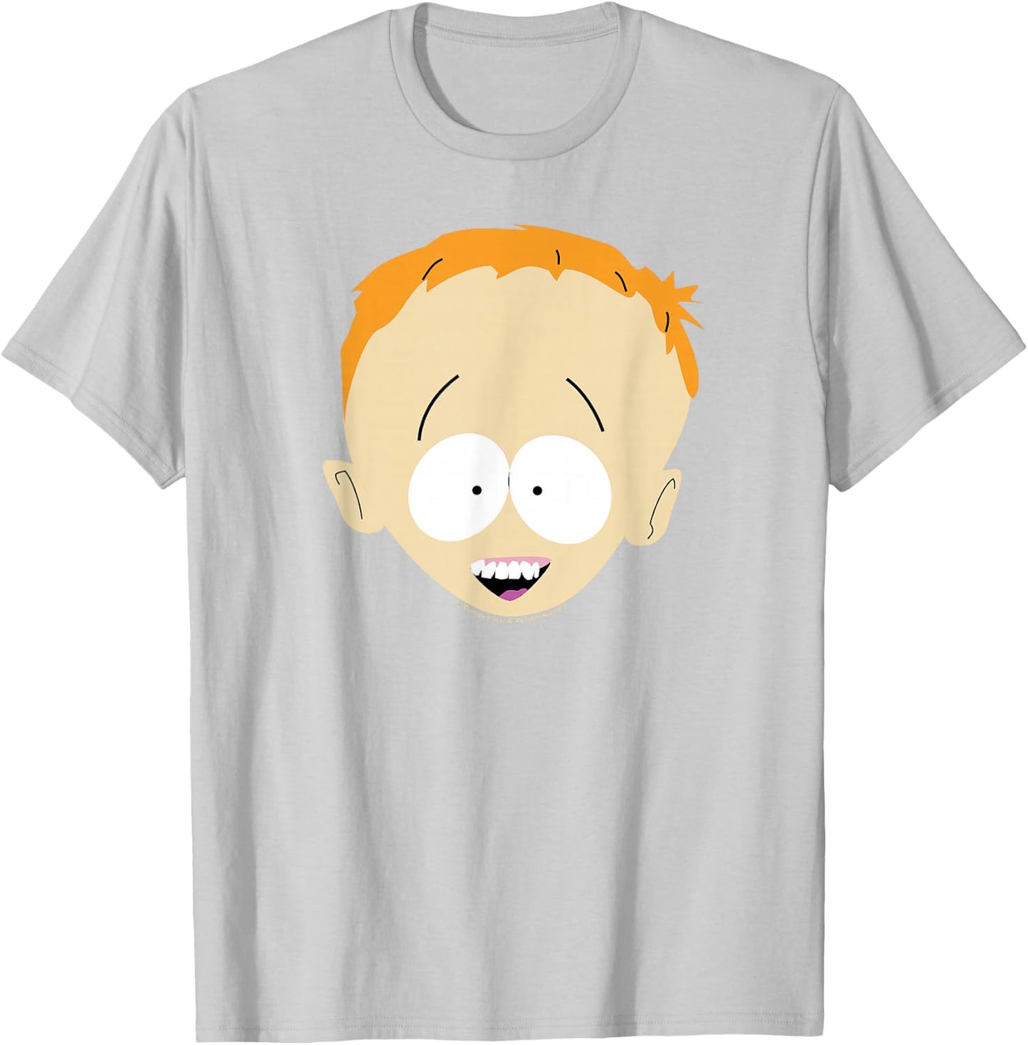 South Park Timmy Smile Face Halloween , Red, S T-Shirt - T-Shirt | Ash