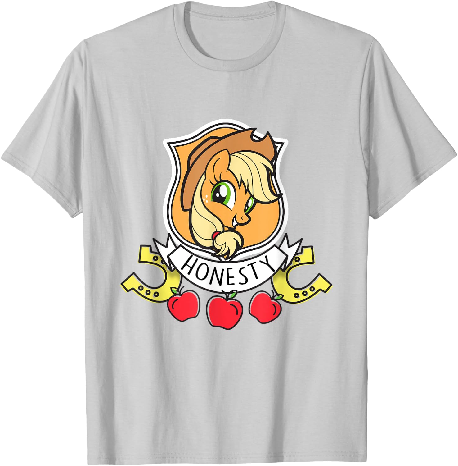 My Little Pony Applejack Honesty T-Shirt - T-Shirt | Ash