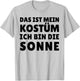 Funny Sun Costume for Carnival Halloween , yellow T-Shirt - T-Shirt | Ash