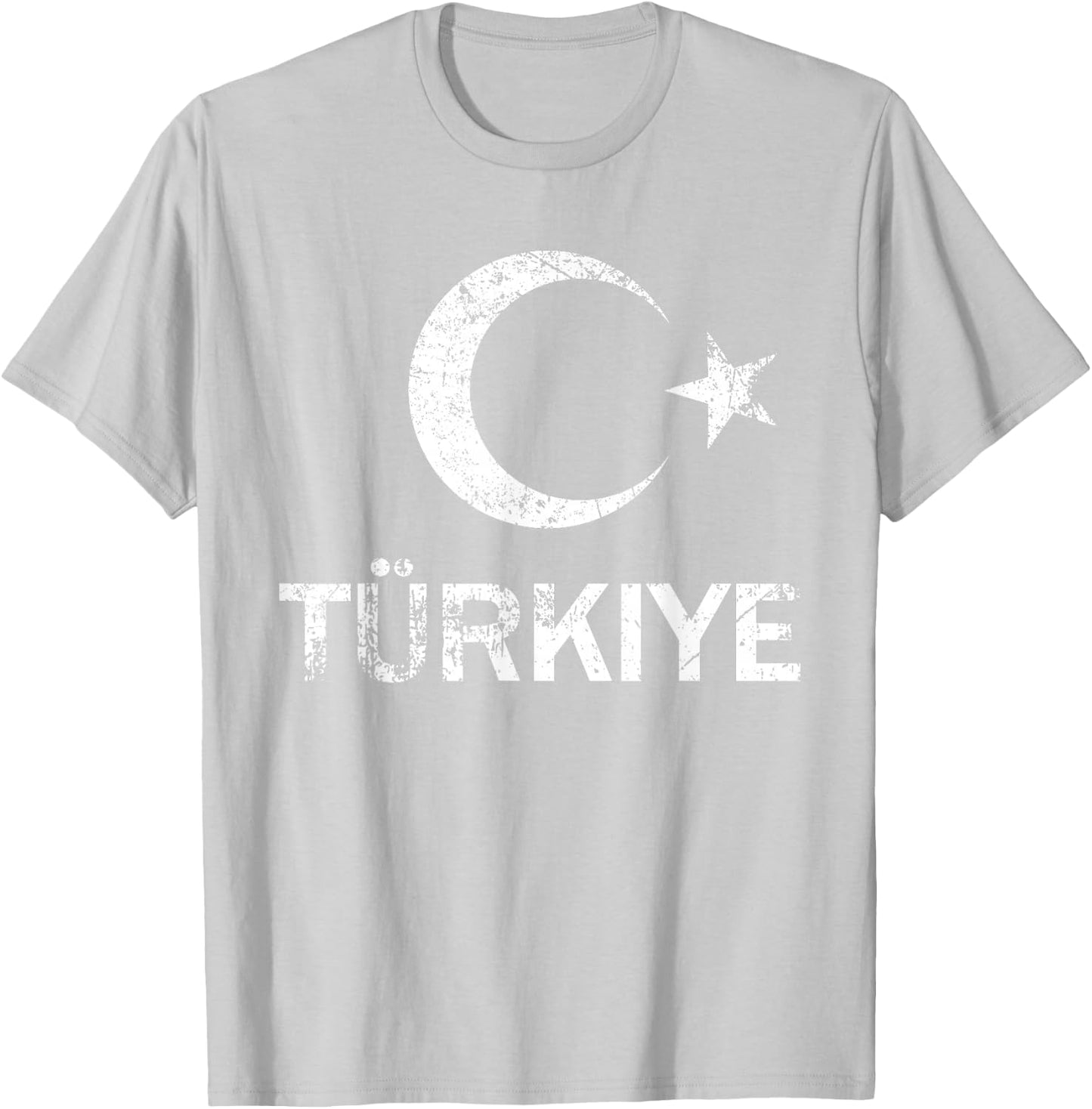 Türkische Flagge TÜRKIYE T-Shirt - T-Shirt | Ash
