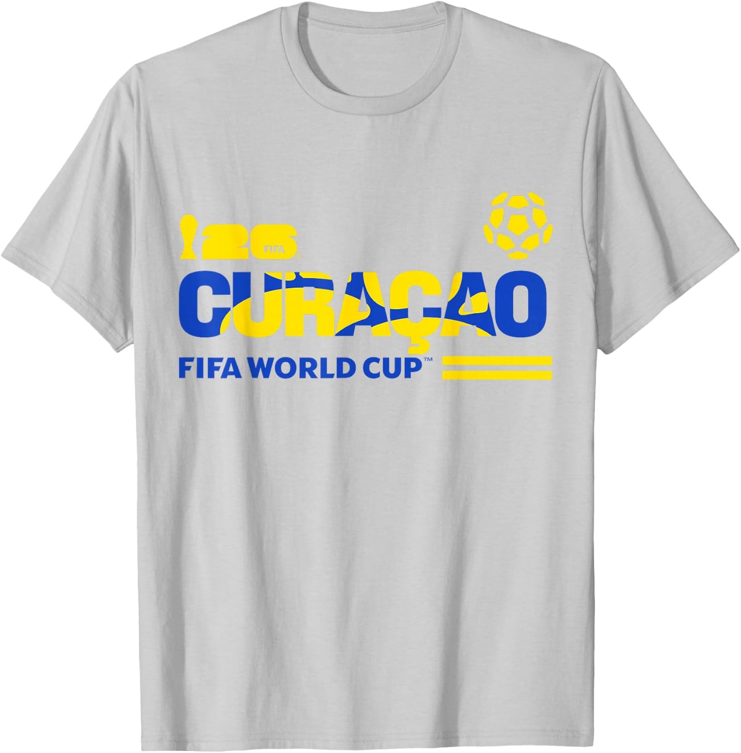 FIFA WM-26-Qualifikation Curacao T-Shirt - T-Shirt | Ash