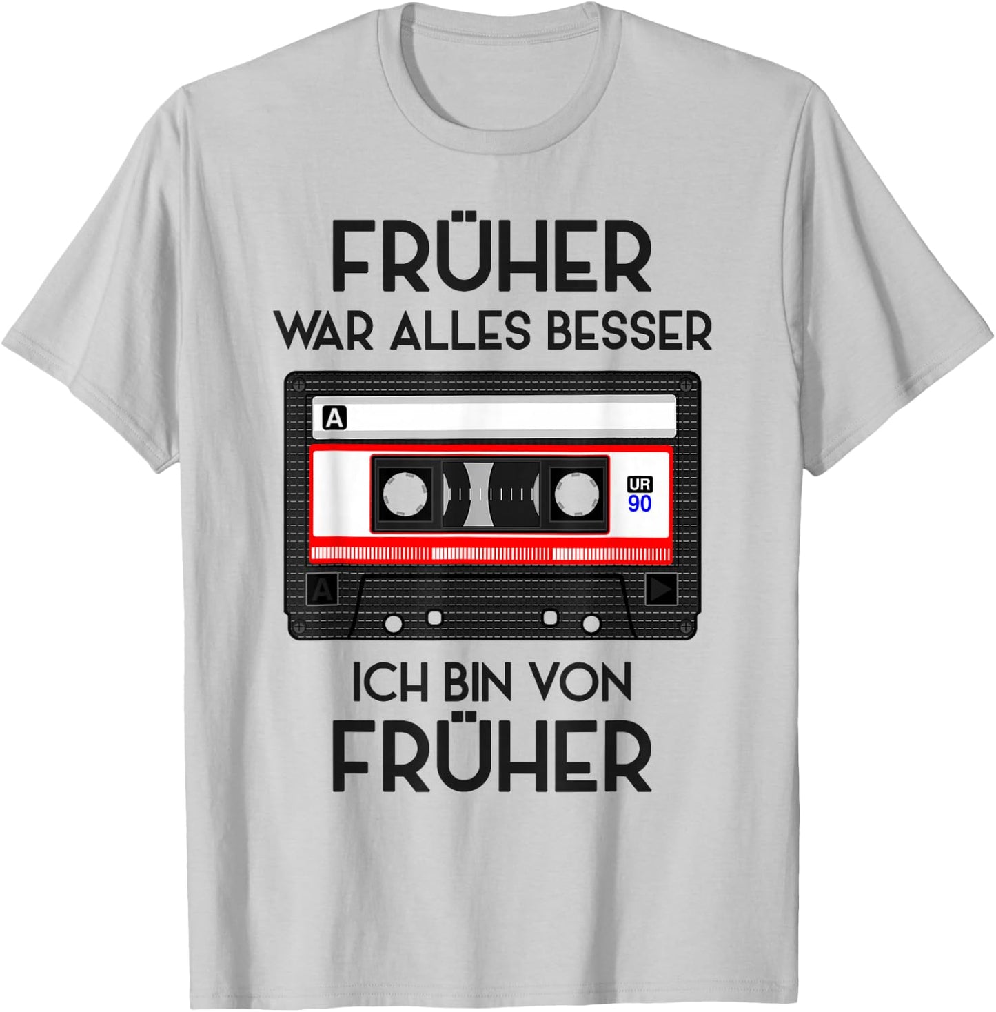 Retro Cassette 80s 90s Party 90s Costume Fancy Dress , White T-Shirt - T-Shirt | Ash