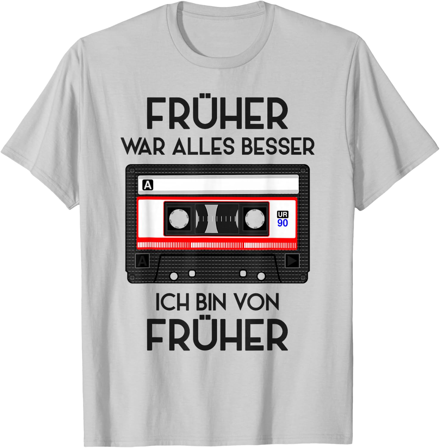 Retro Cassette 80s 90s Party 90s Costume Fancy Dress , White T-Shirt - T-Shirt | Ash