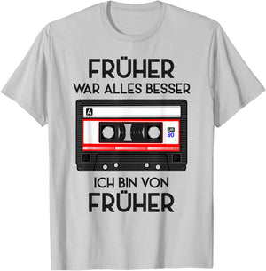 Retro Cassette 80s 90s Party 90s Costume Fancy Dress , White T-Shirt - T-Shirt | Ash