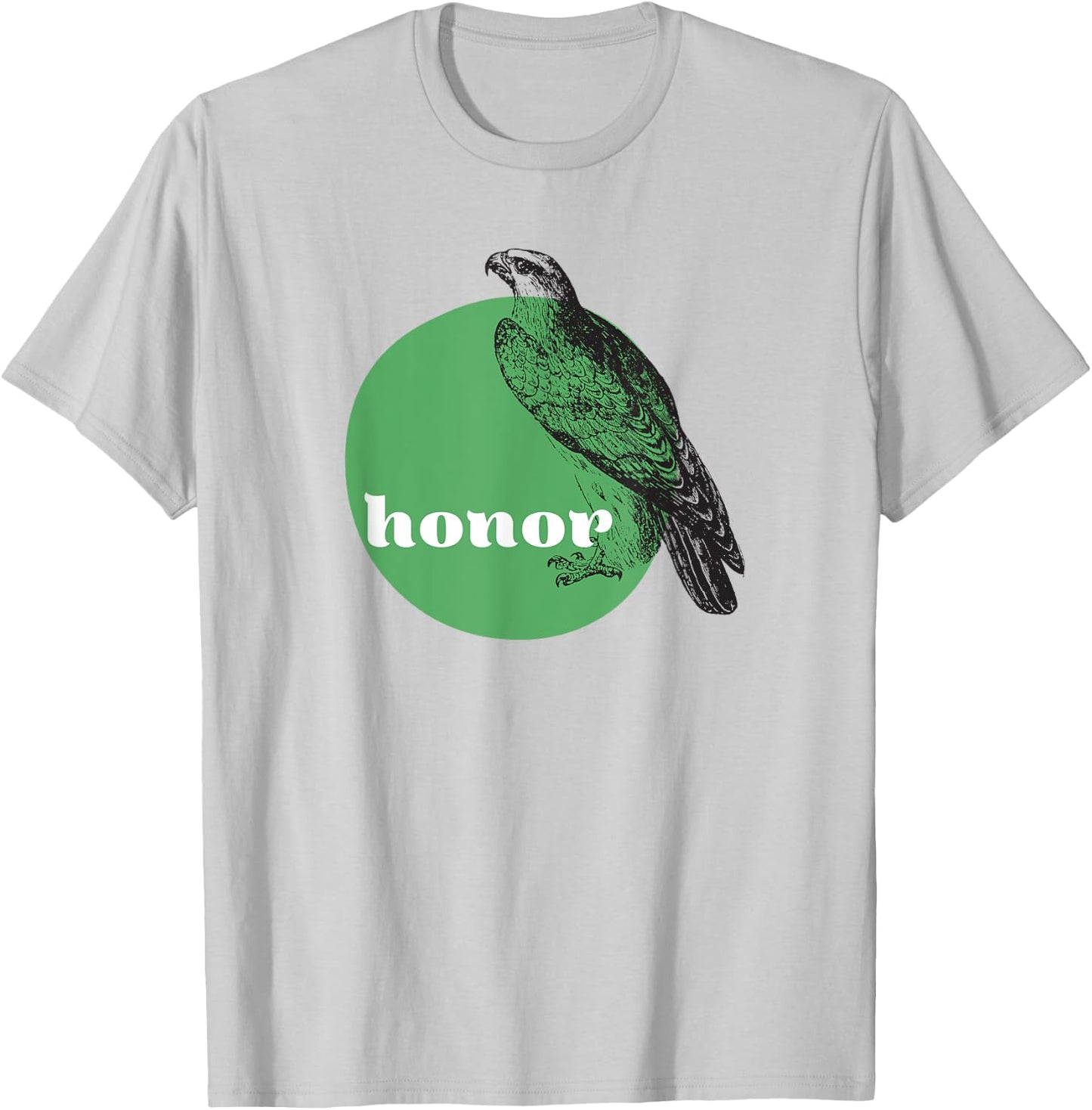 Falconry | Honor | Peregrine Falcon | UAE | Dubai | Desert T-Shirt - T-Shirt | Ash