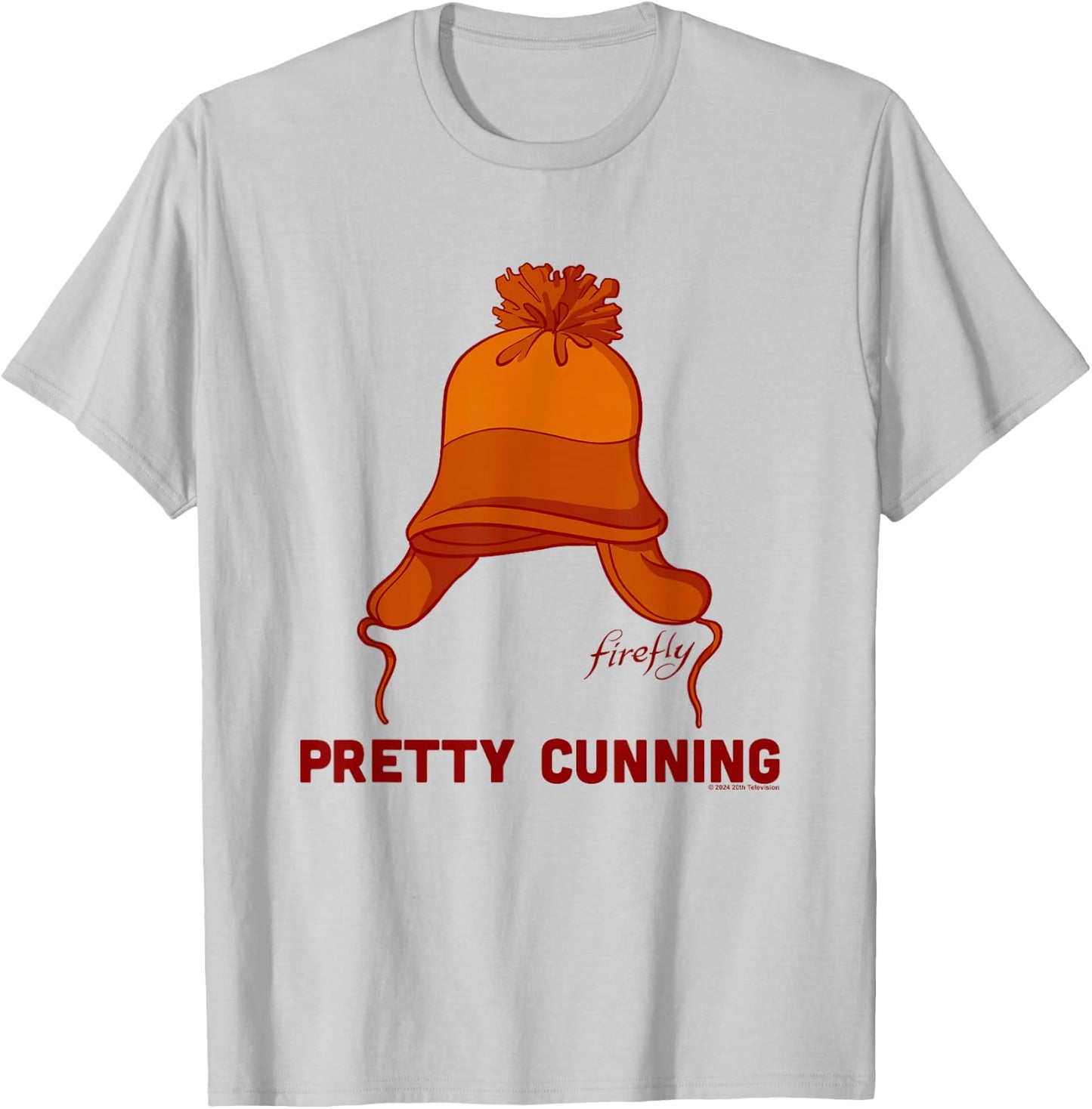 Firefly Pretty Cunning Iconic Jayne Hat Retro Chest Logo T-Shirt - T-Shirt | Ash