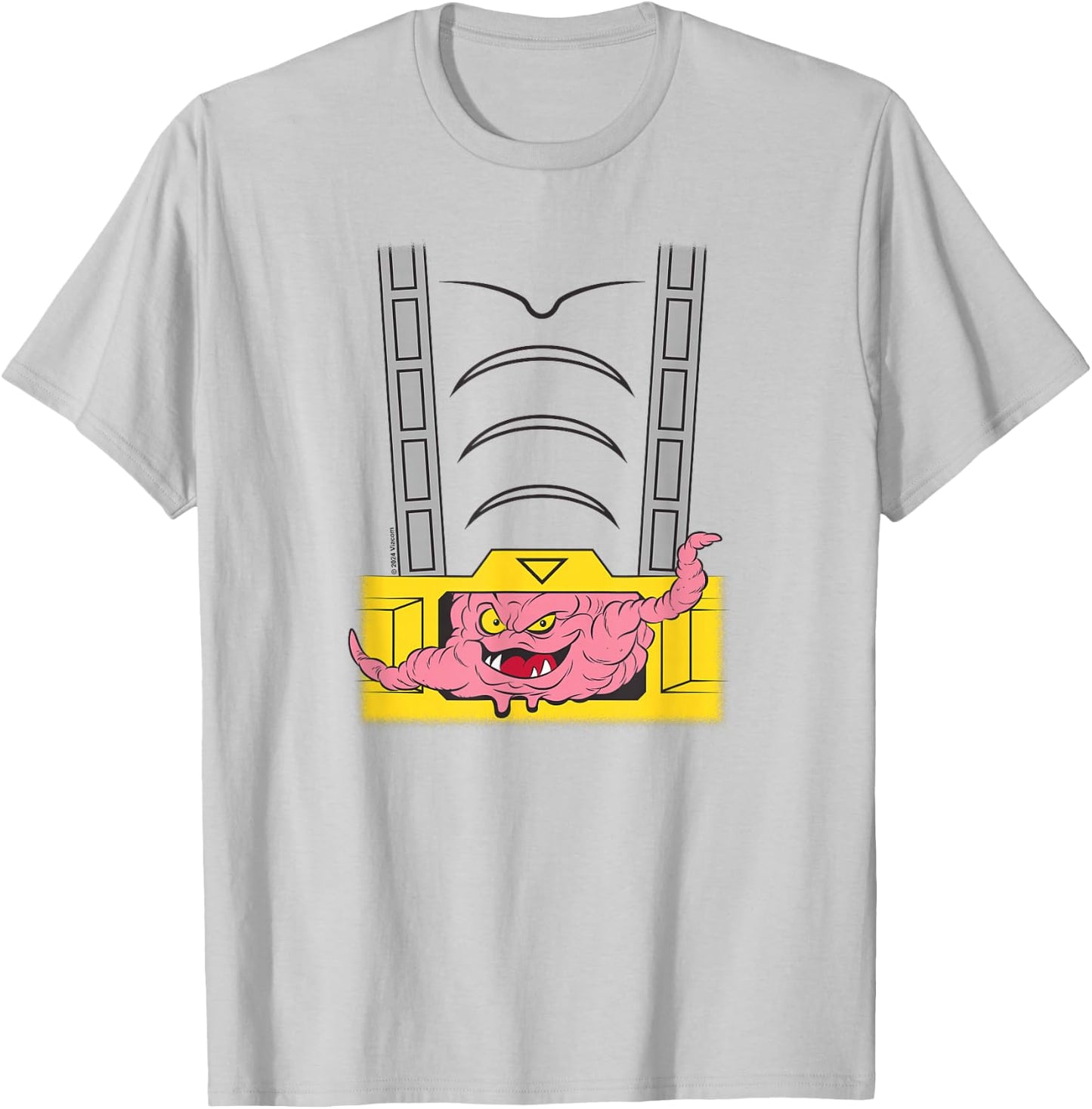 Teenage Mutant Ninja Turtles Krang Suit T-Shirt - T-Shirt | Ash