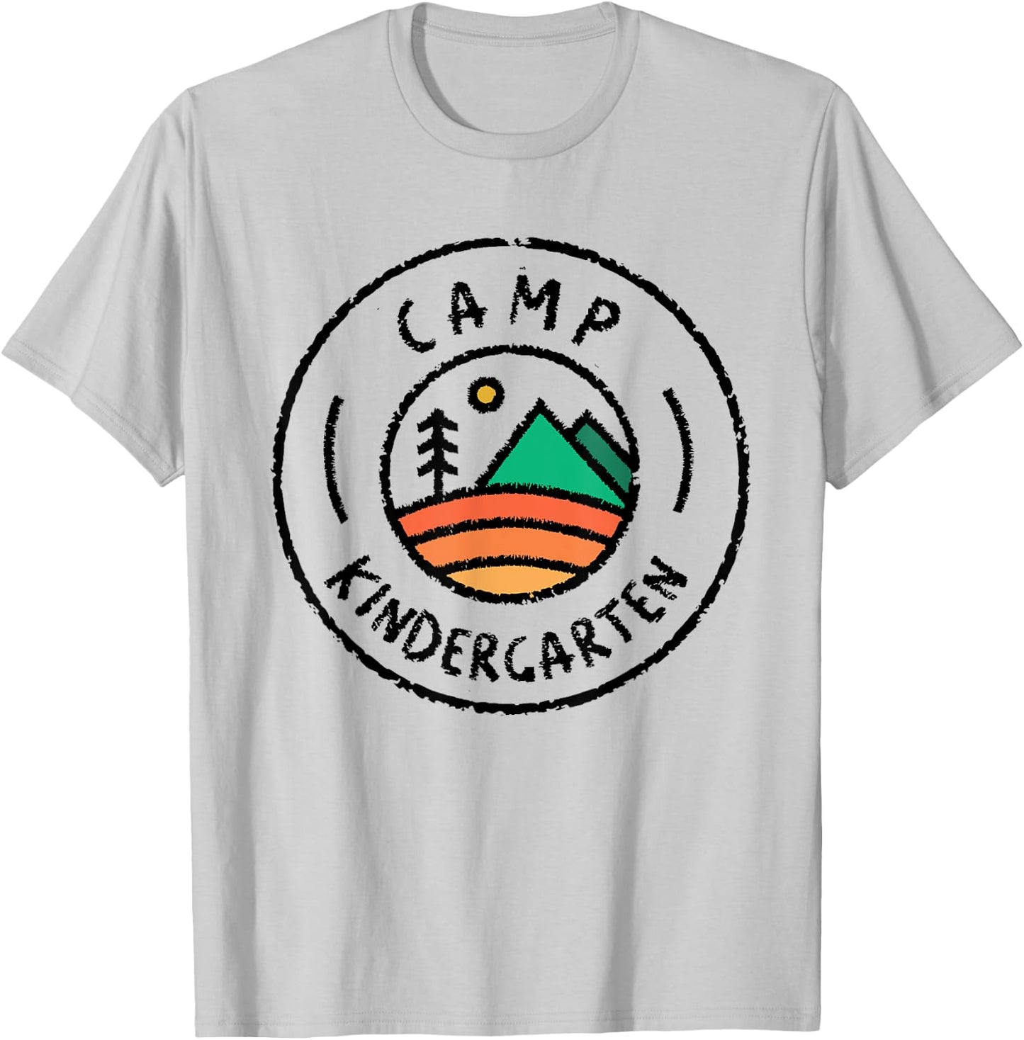 Camp Kindergarten Teacher T-Shirt - T-Shirt | Ash