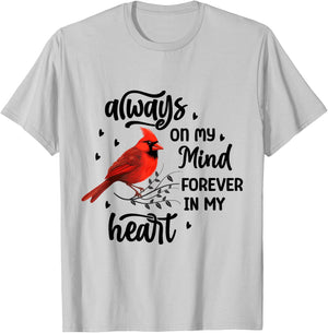 Always On My Mind Forever In My Heart T-Shirt - T-Shirt | Ash