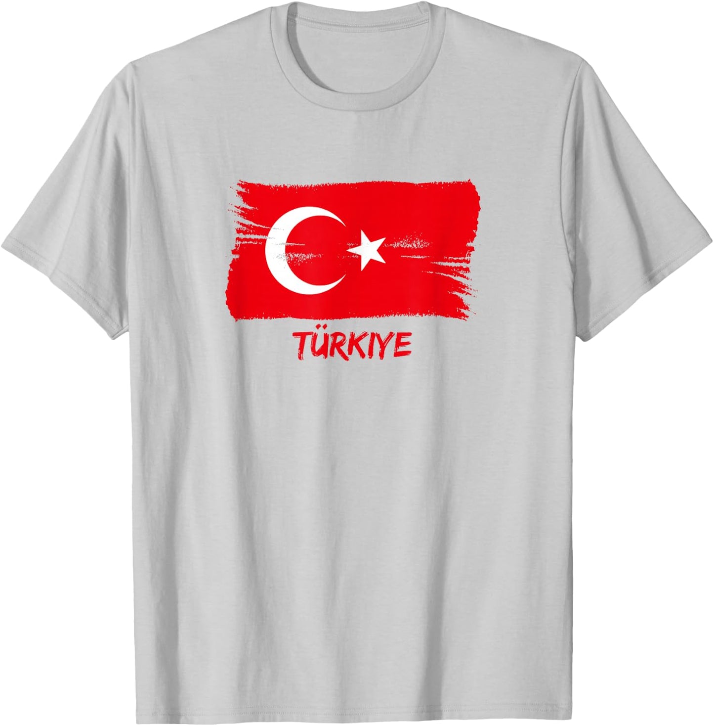 Turkish Fan Flag Turkey T-Shirt - T-Shirt | Ash