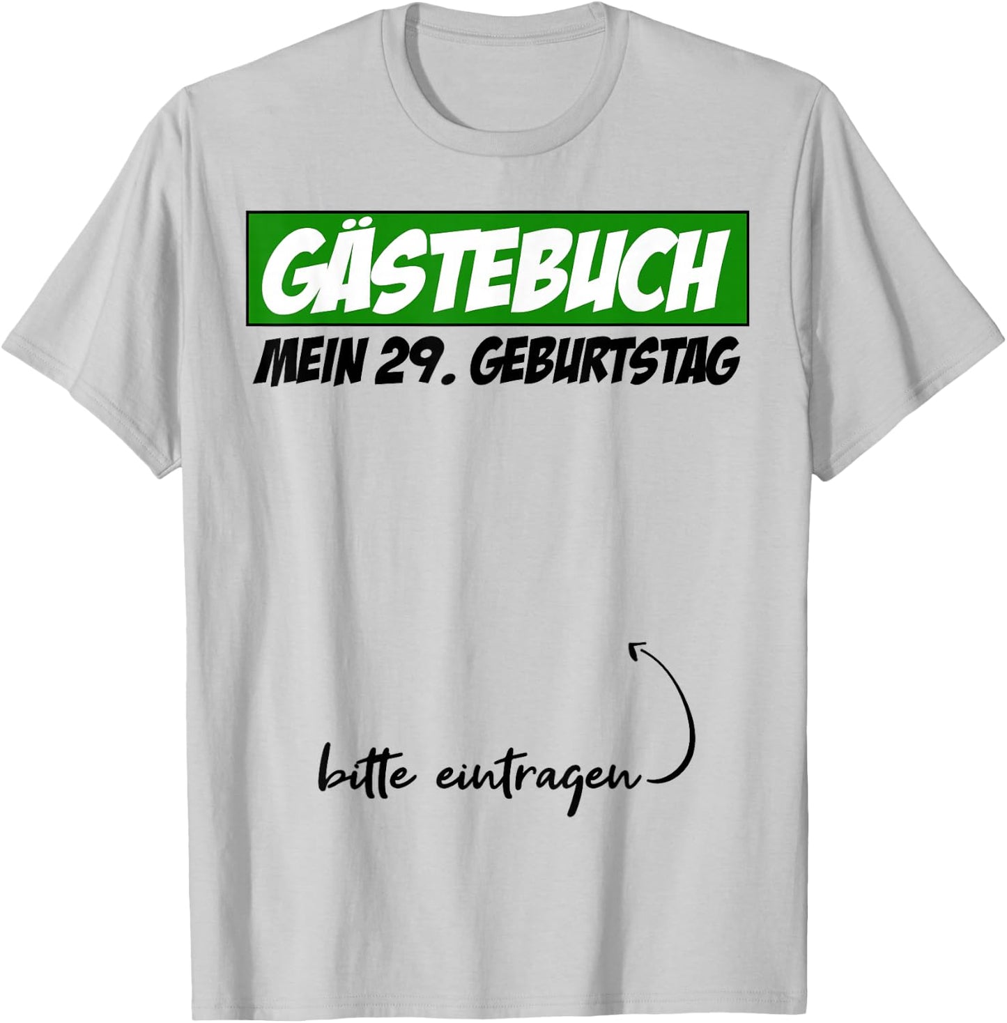 29. Geburtstag Mann Frau 29 Jahre 1997 Deko Lustig Geschenk T-Shirt - T-Shirt | Ash