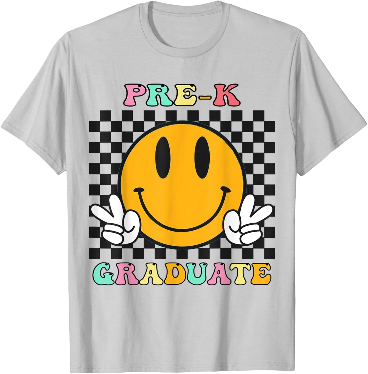 Goodbye PreK Hello Kindergarten PreK Graduate Kids Pre-K T-Shirt - T-Shirt | Ash