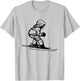 Skier Children's , White T-Shirt - T-Shirt | Ash