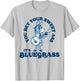 You Bet Your Ass It's Bluegrass! Funny Burro & Banjo Donkey T-Shirt - T-Shirt | Ash