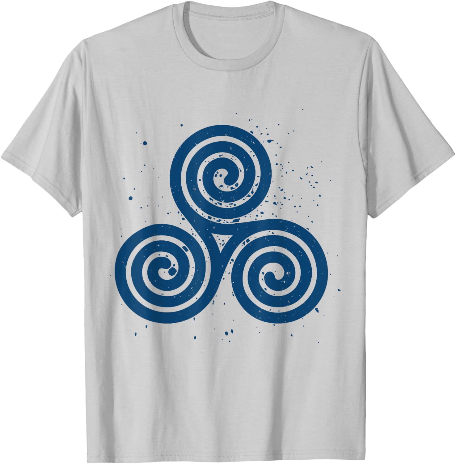 Celtic Knot Triskele T-Shirt - T-Shirt | Ash