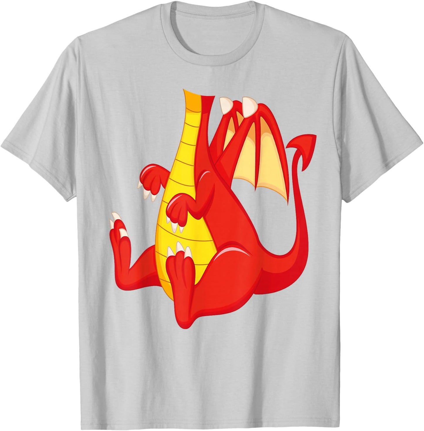 Dragon Shirt Adult Men Women Kids Red Dragon Costume T-Shirt - T-Shirt | Ash