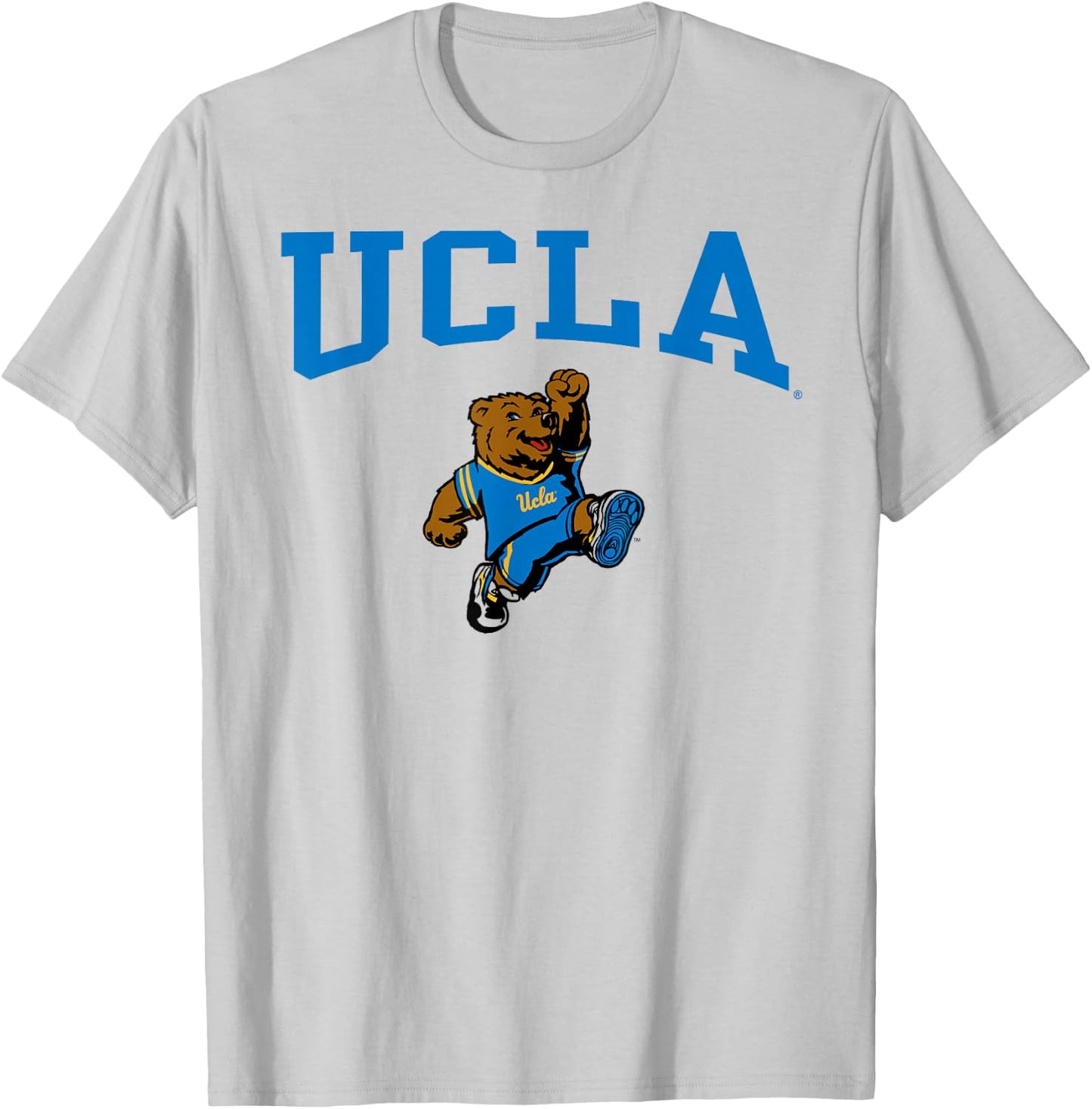 UCLA Bruins Mascot White Officially Licensed T-Shirt - T-Shirt | Ash