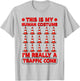 Funny Halloween Costume I'm Really A Traffic Cone T-Shirt - T-Shirt | Ash