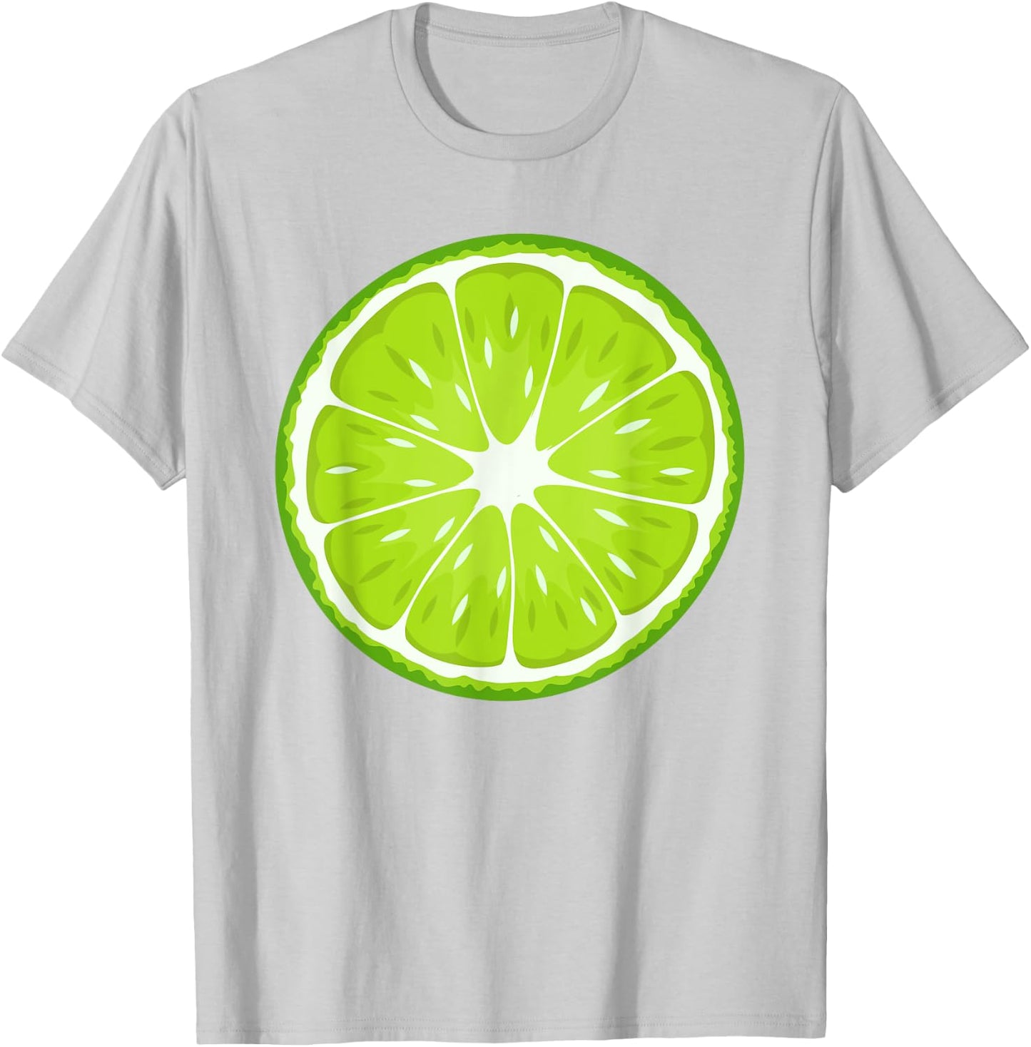 Lime Costume Fruit Halloween Lime Costume Shirt T-Shirt - T-Shirt | Ash