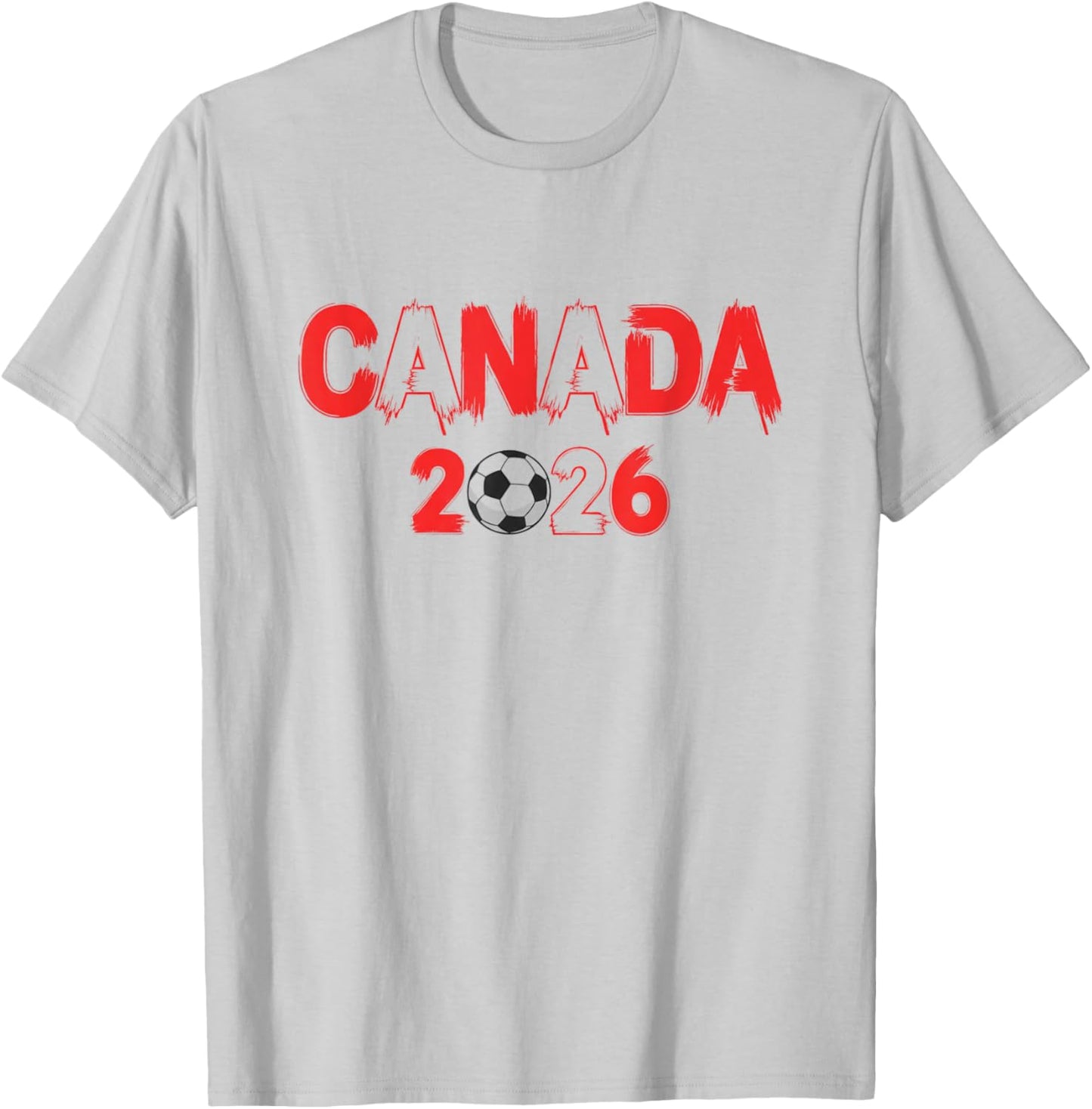 Maillot des Fans de Football Canada 2026 Canada Soccer T-Shirt - T-Shirt | Ash