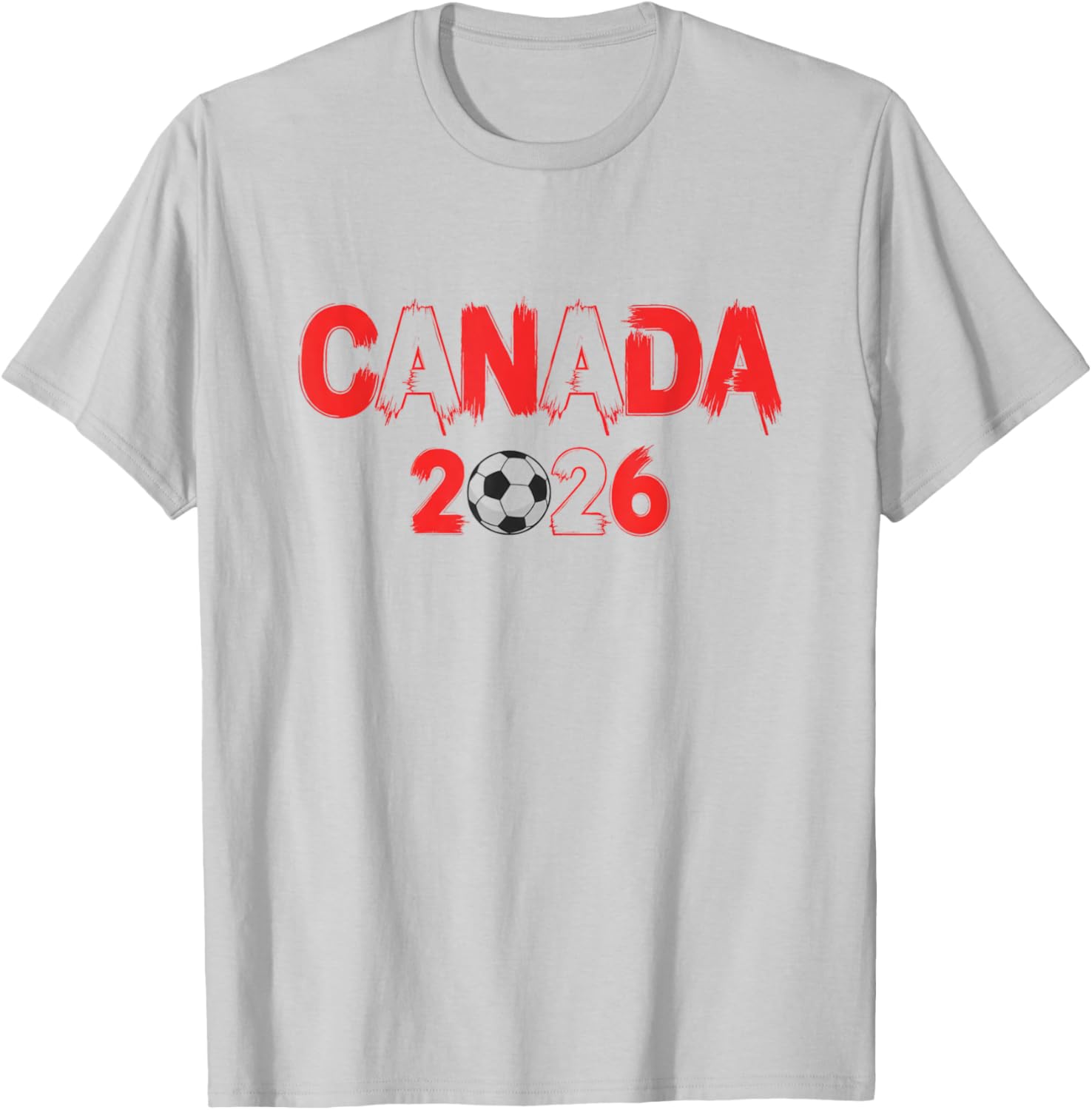 Maillot des Fans de Football Canada 2026 Canada Soccer T-Shirt - T-Shirt | Ash